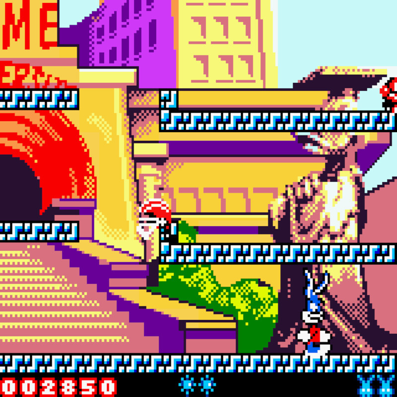 TINY TOON ADVENTURES BUSTER SAVES THE DAY GBC - Image 2