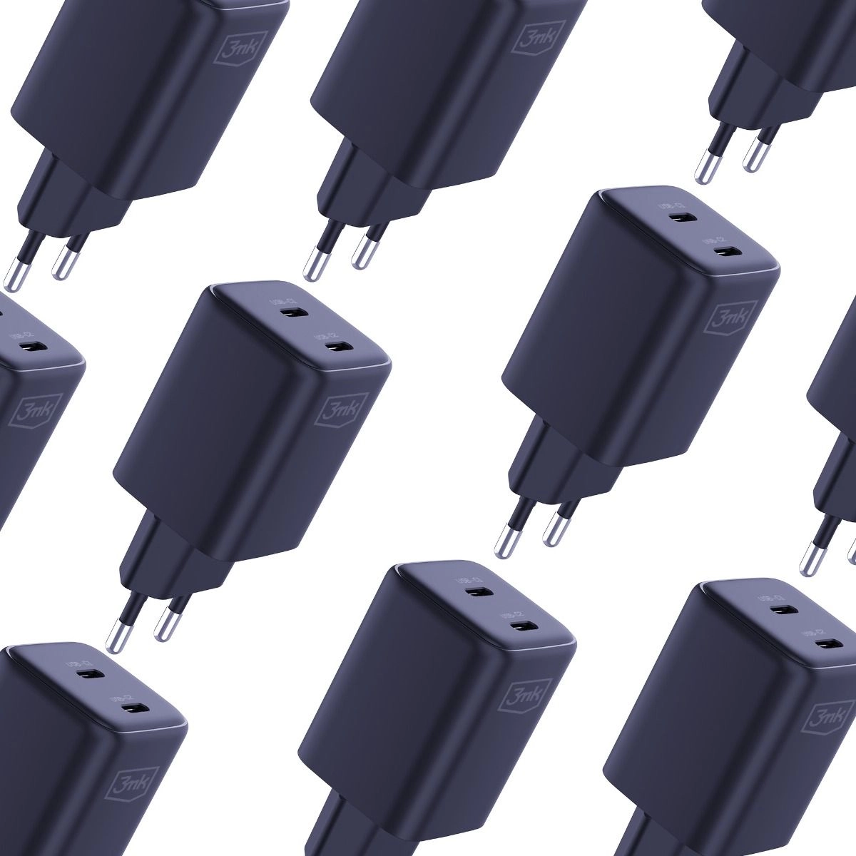 3MK HYPER CHARGER PD 45W E CABO TYPE-C (PRETO) - Image 9