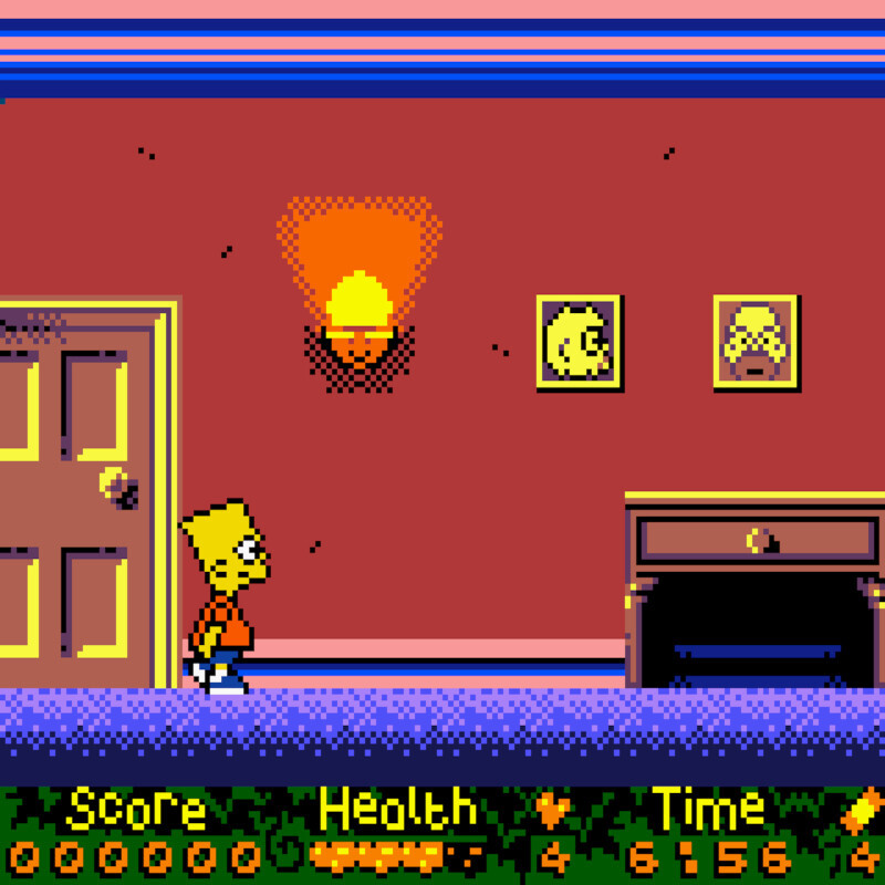 THE SIMPSONS NIGHT OF LIVING TREEHOUSE OF HORROR GBC - Image 4