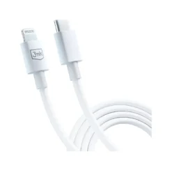 3MK HYPER CABLE USB C TO LIGHTNING 1.2MTS 20W BRANCO