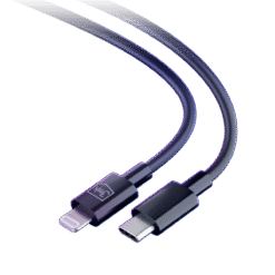 3MK HYPER CABLE USB C TO LIGHTNING 1.2MTS 20W PRETO