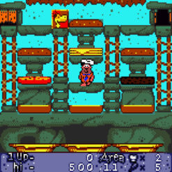 THE FLINTSTONES BURGERTIME IN BEDROCK GBC IG3