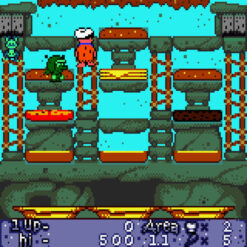 THE FLINTSTONES BURGERTIME IN BEDROCK GBC IG2