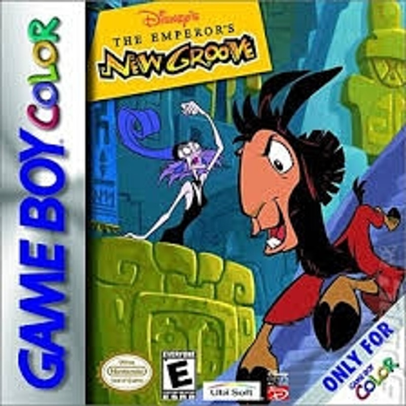 THE EMPERORS NEW GROOVE GBC (S/CAIXA, S/MANUAIS)
