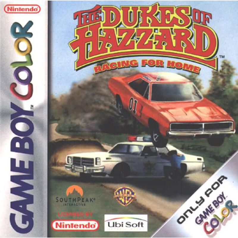 THE DUKES OF HAZZARD RACING FOR HOME GBC