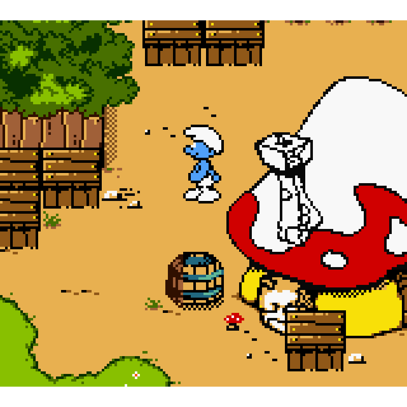 THE ADVENTURES OF THE SMURFS GBC - Image 4