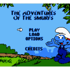THE ADVENTURES OF THE SMURFS GBC IG1