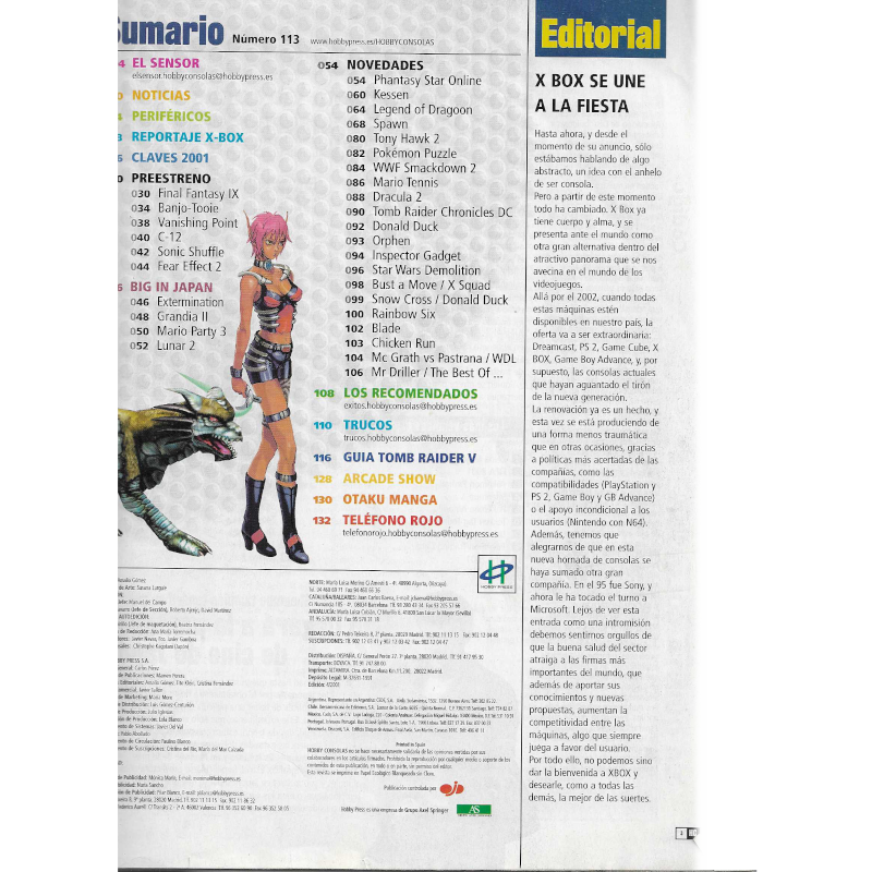 REVISTA HOBBY CONSOLAS N113 - Image 2