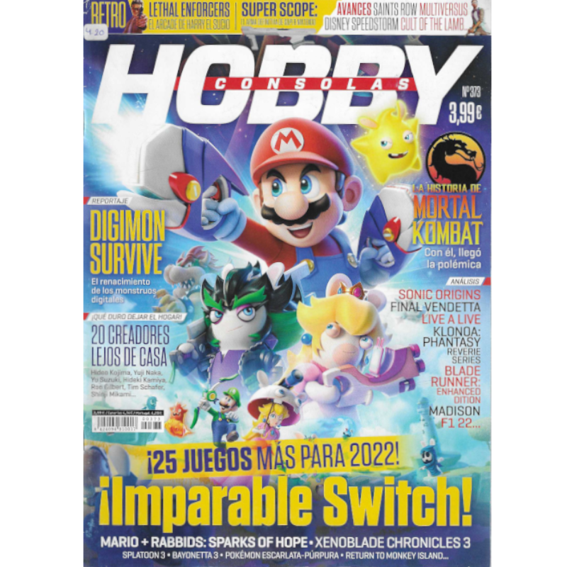REVISTA HOBBY CONSOLAS N373
