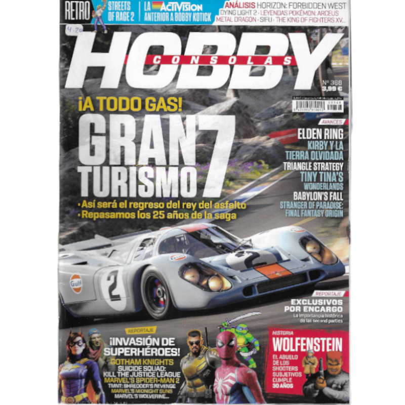 REVISTA HOBBY CONSOLAS N368
