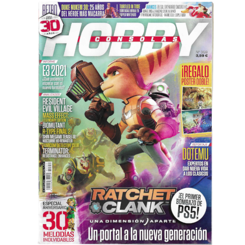 REVISTA HOBBY CONSOLAS N359
