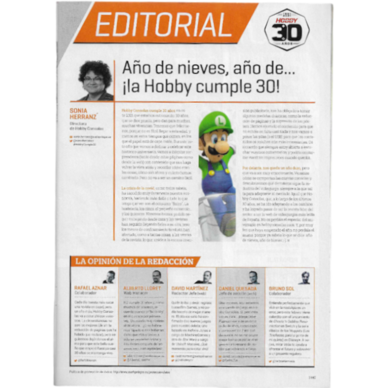 REVISTA HOBBY CONSOLAS N355 - Image 2