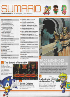 RETRO GAMER INDICE 41