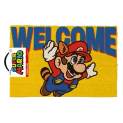 TAPETE DE PORTA SUPER MARIO 3 WELCOME