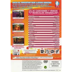SINGSTAR LATINO PS2 SEMI NOVO 2