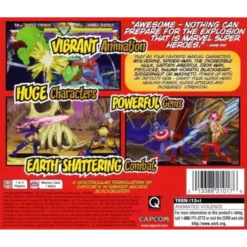 MARVEL SUPER HEROES PSX COMPLETO BACK