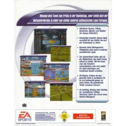 FOOTBALL MANAGER 2001 THE F.A. PREMIER LEAGUE PSX BACK