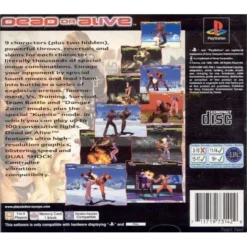 DEAD OR ALIVE PSX COMPLETO A BACK