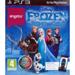 SINGSTAR  FROZEN O REINO DO GELO PS3 (SEMI-NOVO)