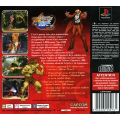 CAPCOM VS SNK PRO PSX BACK
