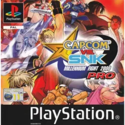 CAPCOM VS SNK PRO PSX (C/CAIXA, S/MANUAIS)