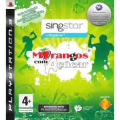 SINGSTAR MORANGOS COM ACUCAR C 2 MICROFONES WIRELESS PS3 FRONT