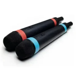 SINGSTAR MORANGOS COM ACUCAR C 2 MICROFONES WIRELESS PS3 MICROFONES 1 1