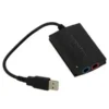 ADAPTADOR USB MICROFONES SINGSTAR PS2 SEMI NOVO 1