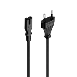 EWENT CABO DE ALIMENTAÇÃO EUROPEU PARA IEC C7 1.8MTS (PRETO)