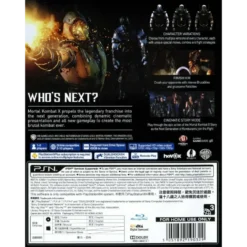 MORTAL KOMBAT X PS4 SEMI NOVO BACK