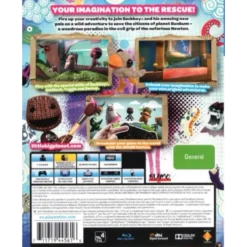 LITTLE BIG PLANET 3 PS4 BACK