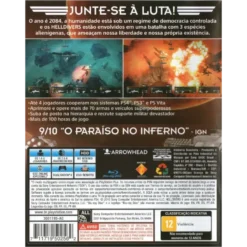 HELLDIVERS PS4 BACK