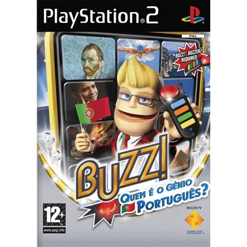 BUZZ! QUEM É O GÉNIO PORTUGUÊS? PS2