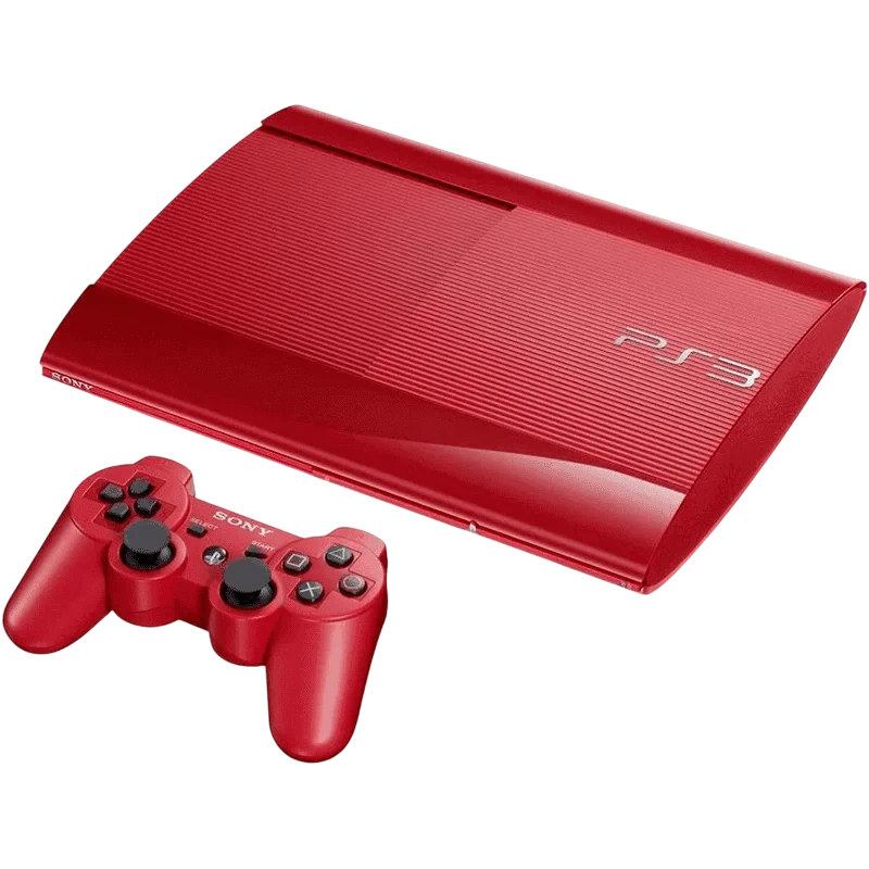 CONSOLA PLAYSTATION 3 SUPER SLIM 500GB (VERMELHA) - Image 2