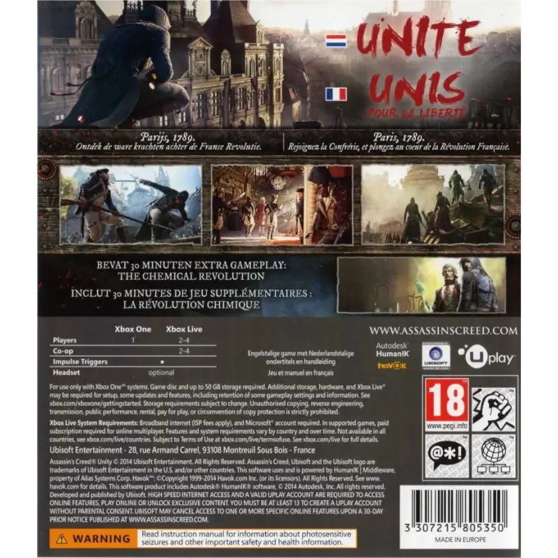 ASSASSIN'S CREED UNITY PS4 - Image 4
