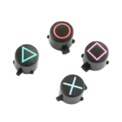 BOTÕES COMANDO DUALSHOCK 4 (QUADRADO,X,BOLA,TRIANGULO)