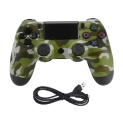 COMANDO DOUBLESHOCK 4 S/FIOS (CAMUFLADO VERDE) PS4 (NOVO)