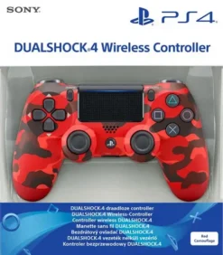 COMANDO SONY DUALSHOCK 4 RED CAMOUFLAGE 5 1