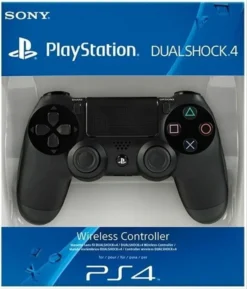 COMANDO SONY DUALSHOCK 4 JET BLACKSEMI NOVO 2 1