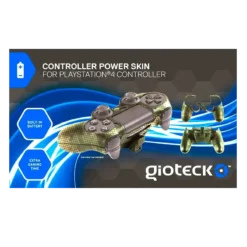 GIOTECK CAPA SILICONE BATERIA P COMANDO PS4 CAMO 2 1