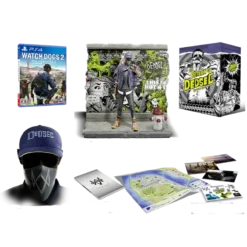 WATCH DOGS 2 (THE RETURN OF DEDSEC COLLECTOR'S CASE) PS4