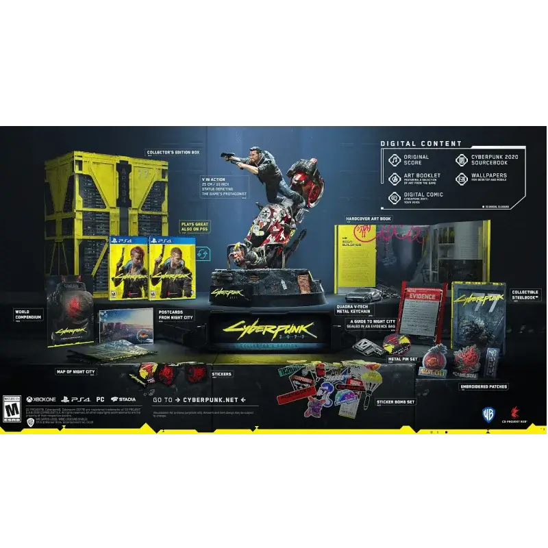 CYBERPUNK 2077 (COLLECTOR'S EDITION) PS4 (SEMI-NOVO) - Image 3