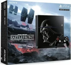 CONSOLA PLAYSTATION 4 FAT 500GB EDICAO LIMITADA STAR WARS BATTLEFRONT PRETA 5 1