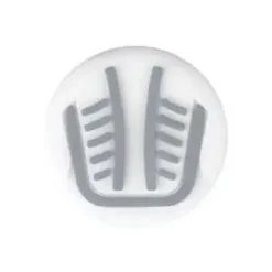 FR TEC CAPA DE SILICONE TRANSPARENTE GRIPS PARA COMANDO DUALSENSE PS5 4 1