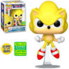 POP GAMES SONIC THE HEDGEHOG SUPER SONIC BRILHA NO ESCUROLIMITED EDITION No877 1