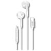 QCHARX AURICULARES COM CONECTOR TYPE-C (BRANCO)