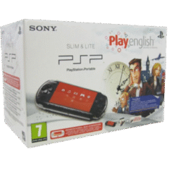 CONSOLA PSP 3000 (BLACK) + PLAY ENGLISH (SEMI-NOVA, COMPLETA)