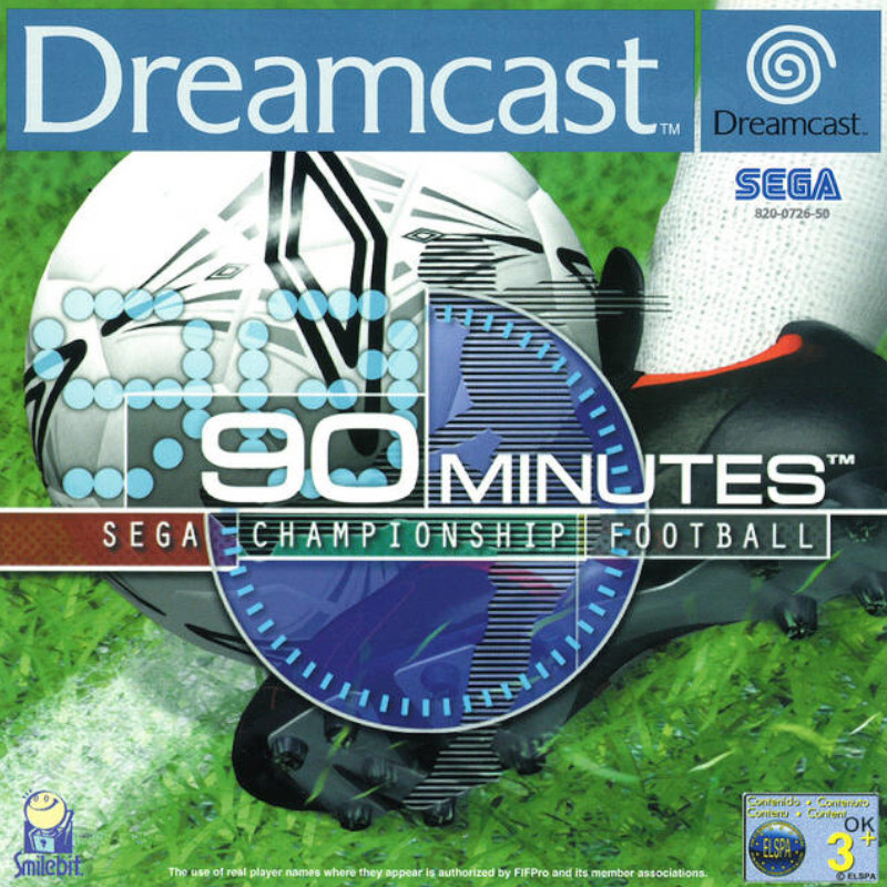 90MINUTOS SEGA CHAMPIONSHIP FOOTBALL DC