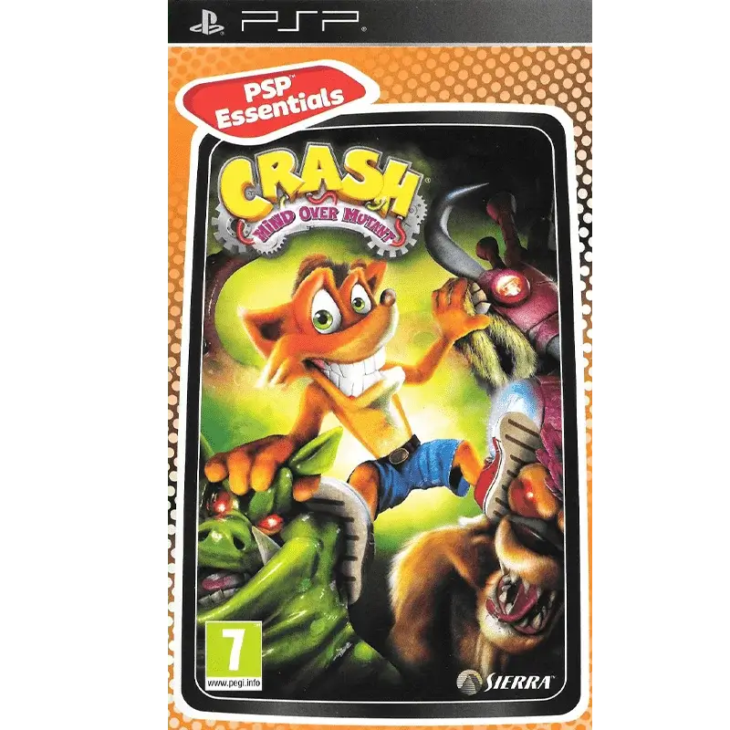 CRASH MIND OVER MUTANT (PSP ESSENTIALS) PSP (SEMI-NOVO)