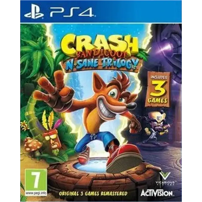 CRASH BANDICOOT N’SANE TRILOGY PS4